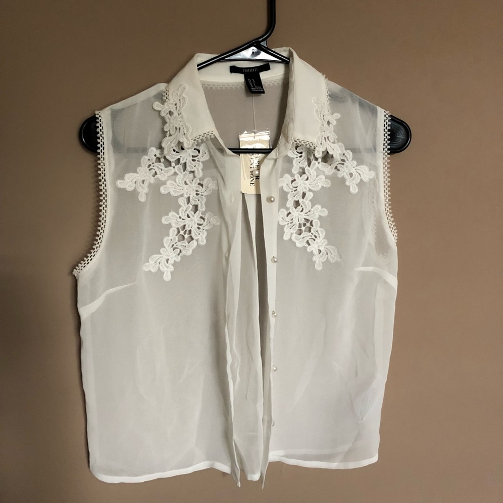 Forever 21 Collared Blouse